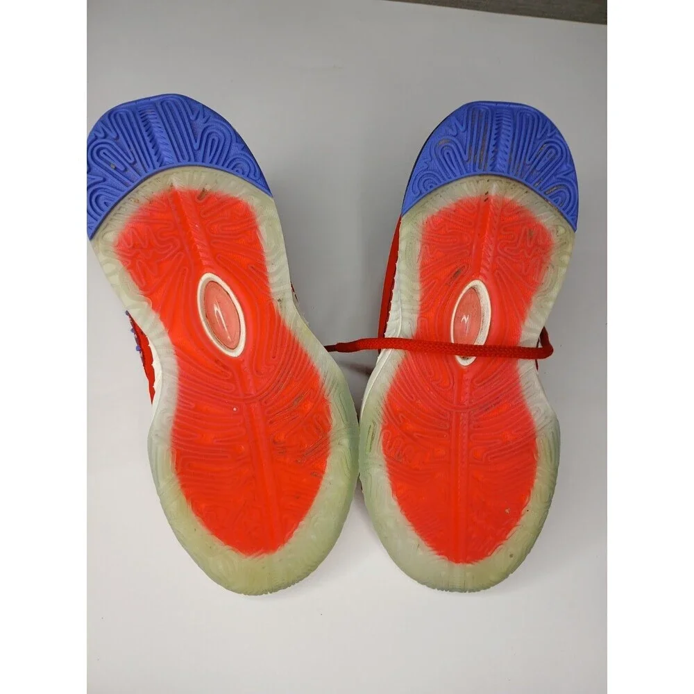 Nike Kids Sneakers Size 5Y | Bright Red Athletic Shoes | Lightweight Casual Trai